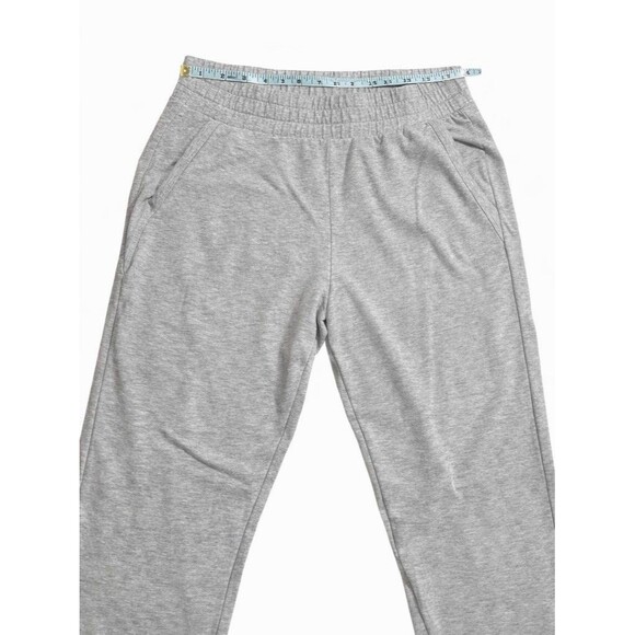 Alo Yoga Gray Modal Blend Jogger Sweatpants Women’s Medium Tapered Lounge - Picture 4 of 5